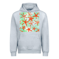 Starfish Seamless Pattern Urban Hoodie | Teevron