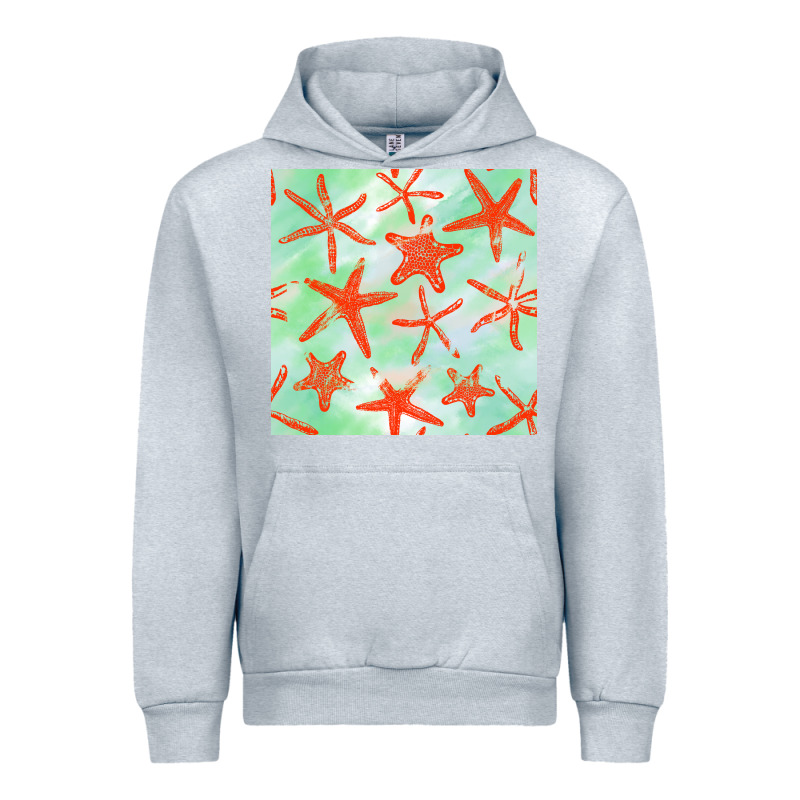 Starfish Seamless Pattern Urban Hoodie by BundleAndBundleShop | Teevron