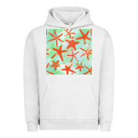 Pigment Lunar Rock starfish seamless pattern Urban Hoodie - BundleAndBundleShop