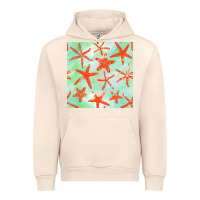 Sandshell starfish seamless pattern Urban Hoodie - BundleAndBundleShop