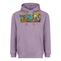 Lavender texas Heavyweight Hoodie - texasbilliewilder