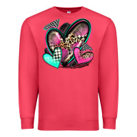 Cardinal race hearts Premium Sweatshirt - Zillion Design Studio