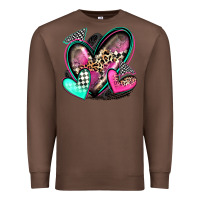 Chestnut race hearts Premium Sweatshirt - Zillion Design Studio