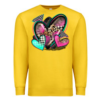 Lemon race hearts Premium Sweatshirt - Zillion Design Studio