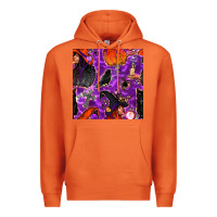 Carrot halloween witch seamless pattern Premium Hoodie - BundleAndBundleShop