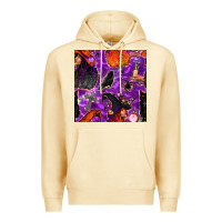Pina Colada halloween witch seamless pattern Premium Hoodie - BundleAndBundleShop