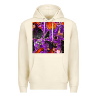 Sandshell halloween witch seamless pattern Premium Hoodie - BundleAndBundleShop