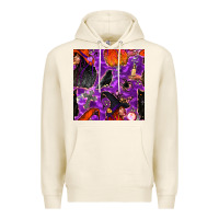 Tofu halloween witch seamless pattern Premium Hoodie - BundleAndBundleShop