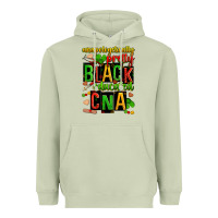 Matcha unapologetically pretty black and educated cna zillion Heavyweight Hoodie - Zillion Design Studio