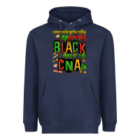 Navy unapologetically pretty black and educated cna zillion Heavyweight Hoodie - Zillion Design Studio