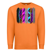 Carrot race brushstrokes Premium Sweatshirt - Zillion Design Studio