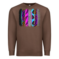 Chestnut race brushstrokes Premium Sweatshirt - Zillion Design Studio