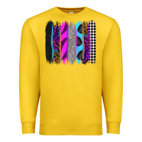 Lemon race brushstrokes Premium Sweatshirt - Zillion Design Studio