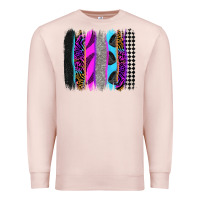 Pale Pink race brushstrokes Premium Sweatshirt - Zillion Design Studio