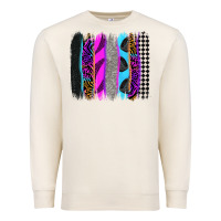 Sandshell race brushstrokes Premium Sweatshirt - Zillion Design Studio