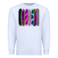 White race brushstrokes Premium Sweatshirt - Zillion Design Studio