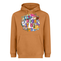 Meerkat i hook it up  sewing Heavyweight Hoodie - Zillion Design Studio