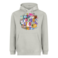 Moon Dust i hook it up  sewing Heavyweight Hoodie - Zillion Design Studio
