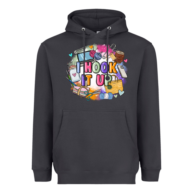 I Hook It Up  Sewing Heavyweight Hoodie by Zillion Design Studio | Teevron