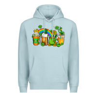 Blue Mist st patricks coffee Premium Hoodie - AdoDesignShop
