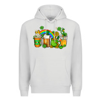 Dove Grey st patricks coffee Premium Hoodie - AdoDesignShop