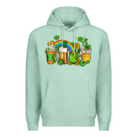 Seafoam st patricks coffee Premium Hoodie - AdoDesignShop