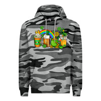 Slate Camo st patricks coffee Premium Hoodie - AdoDesignShop