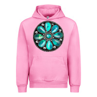 Fuchsia Pink gemstone Urban Hoodie - JahusDesignShop