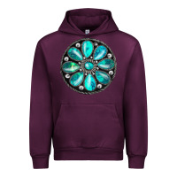 Mauve Wine gemstone Urban Hoodie - JahusDesignShop