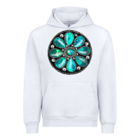 White gemstone Urban Hoodie - JahusDesignShop