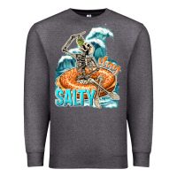 Charcoal Heather stay salty Premium Sweatshirt - texasbilliewilder