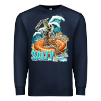 Navy stay salty Premium Sweatshirt - texasbilliewilder