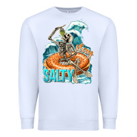 White stay salty Premium Sweatshirt - texasbilliewilder