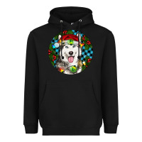 Black Christmas Husky Heavyweight Hoodie - RanaPortraitStore