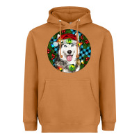 Christmas Husky Heavyweight Hoodie | Teevron