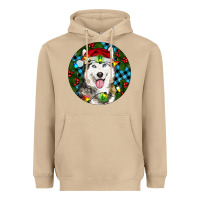 Mushroom Christmas Husky Heavyweight Hoodie - RanaPortraitStore