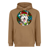 Toasted Coconut Christmas Husky Heavyweight Hoodie - RanaPortraitStore