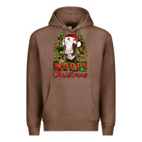 Chestnut Mooey christmas Premium Hoodie - Artiststas