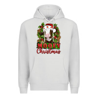 Dove Grey Mooey christmas Premium Hoodie - Artiststas