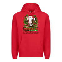 Red Mooey christmas Premium Hoodie - Artiststas