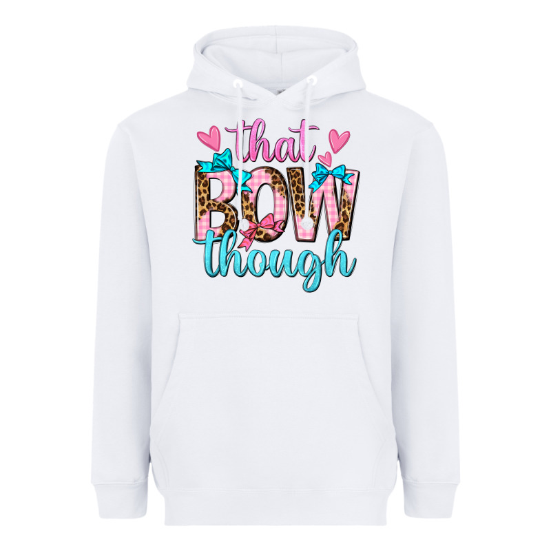 That Bow Though Heavyweight Hoodie by texasbilliewilder | Teevron