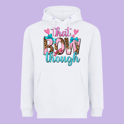 Heavyweight Hoodie that bow though