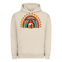Pigment French Oak firefighter gnomes rainbow Urban Hoodie - Artiststas