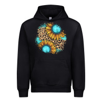 Black gemstone leopard patch Urban Hoodie - JahusDesignShop