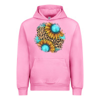 Fuchsia Pink gemstone leopard patch Urban Hoodie - JahusDesignShop
