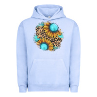 Pigment Grape Ice gemstone leopard patch Urban Hoodie - JahusDesignShop