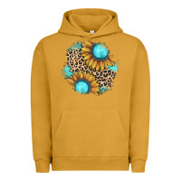 Pigment Peanut Butter gemstone leopard patch Urban Hoodie - JahusDesignShop