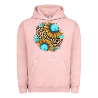 Pigment Salmon gemstone leopard patch Urban Hoodie - JahusDesignShop