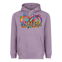 Lavender autism acceptance Heavyweight Hoodie - Zillion Design Studio