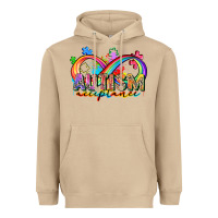 Mushroom autism acceptance Heavyweight Hoodie - Zillion Design Studio